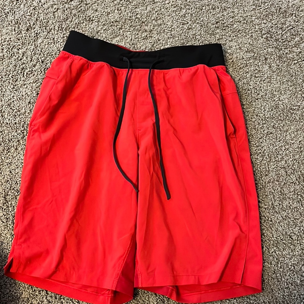 Lululemon red shorts